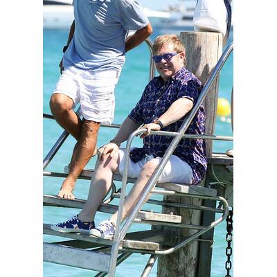 Elton John: Verliebt in St. Tropez