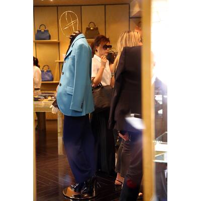 Victoria Beckham mit Sohn Romeo beim Shoppen 