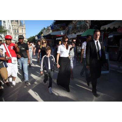 Victoria Beckham mit Sohn Romeo beim Shoppen 