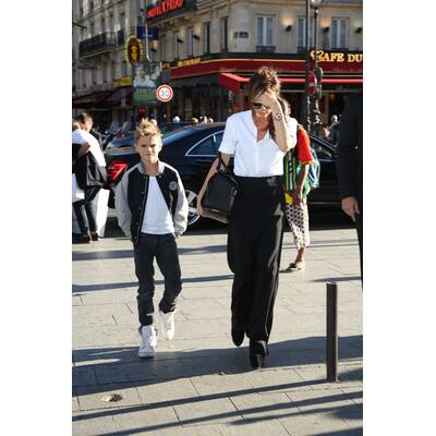 Victoria Beckham mit Sohn Romeo beim Shoppen 