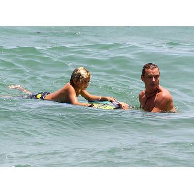 Gavin Rossdale & Gwen Stefani im Familien-Urlaub