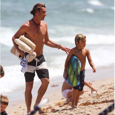 Gavin Rossdale & Gwen Stefani im Familien-Urlaub