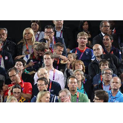 David Beckham: Volleyball-Fan