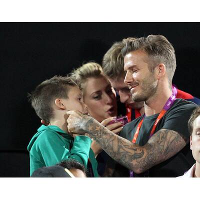 David Beckham: Volleyball-Fan
