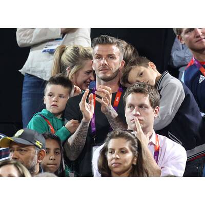 David Beckham: Volleyball-Fan