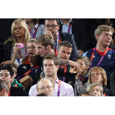 David Beckham: Volleyball-Fan