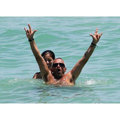 Eros Ramazzotti & Marcia Pellegrinella: Verliebt im Urlaub