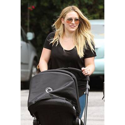 Hilary Duff im Baby-Glück