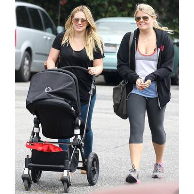 Hilary Duff im Baby-Glück