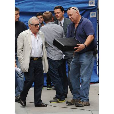 Leonardo DiCaprio: Lässig am Set