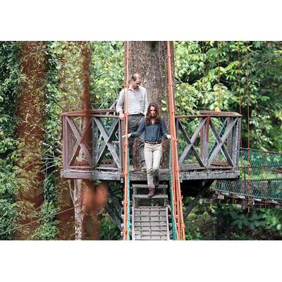 William & Kate: Lächeln trotz Nackt-Skandal