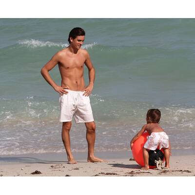 Scott Disick & Sohn Mason: Kourntey Kardashians Jungs sind echte Wasserratten