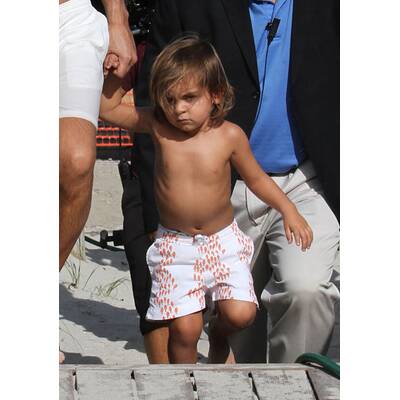 Scott Disick & Sohn Mason: Kourntey Kardashians Jungs sind echte Wasserratten