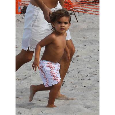 Scott Disick & Sohn Mason: Kourntey Kardashians Jungs sind echte Wasserratten