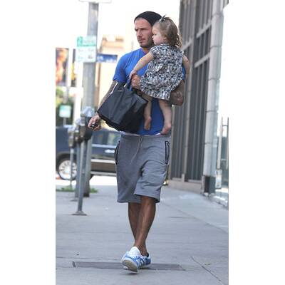 David Beckham: Die kleine Harper ist ja soooo süß!