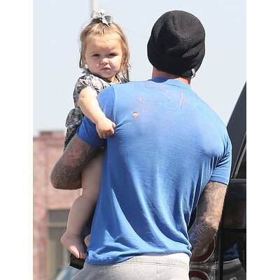 David Beckham: Die kleine Harper ist ja soooo süß!