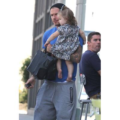 David Beckham: Die kleine Harper ist ja soooo süß!