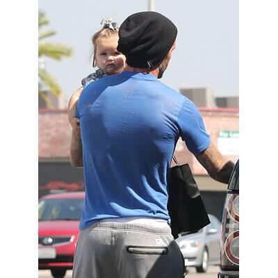 David Beckham: Die kleine Harper ist ja soooo süß!