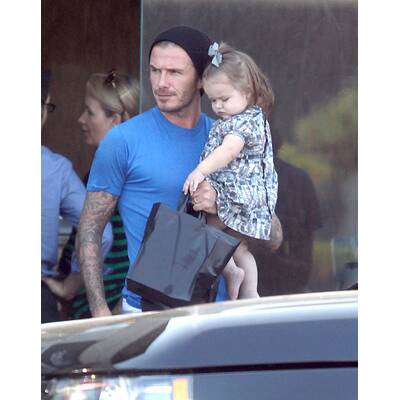 David Beckham: Die kleine Harper ist ja soooo süß!