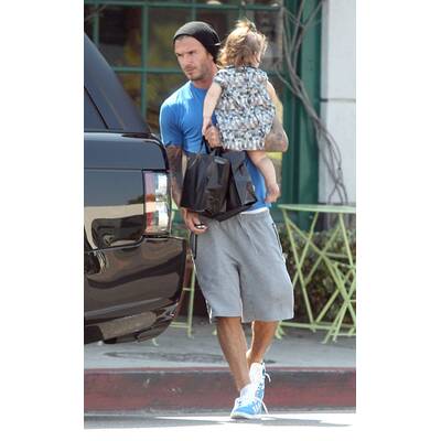 David Beckham: Die kleine Harper ist ja soooo süß!