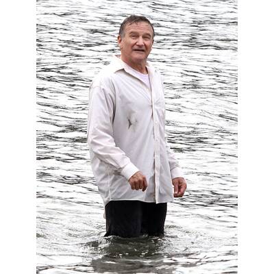 Mila Kunis & Robin Williams: Klitschnasser Spaß am Set