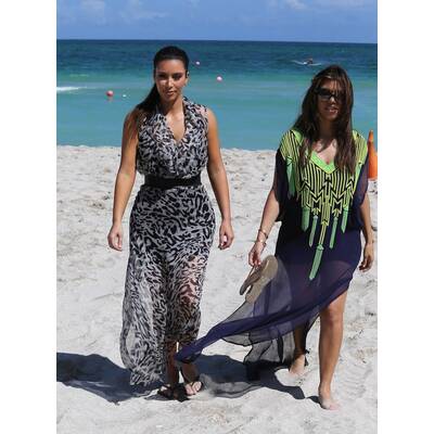 Stars im Winter-Urlaub: Strand statt Piste