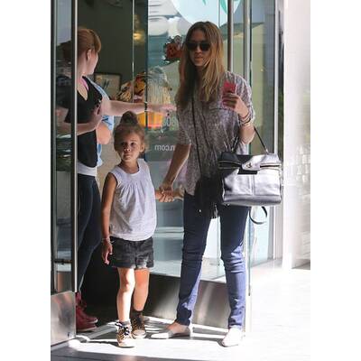 Jessica Alba: Mutter-Tochter-Tag