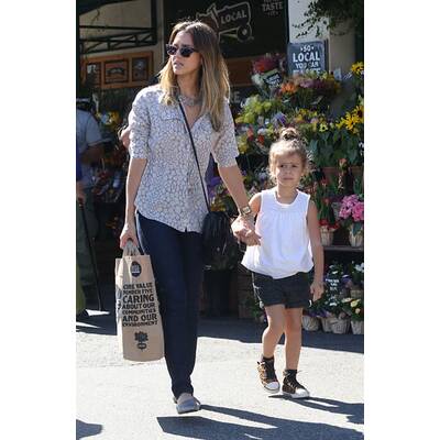 Jessica Alba: Mutter-Tochter-Tag