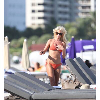 Bade-Nixe Victoria Silvstedt versext Miami