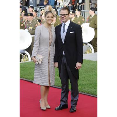 Royales Aufgebot zur Krönung