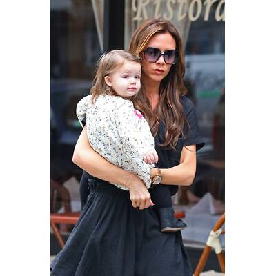 Victoria Beckham mit Harper Seven in New York