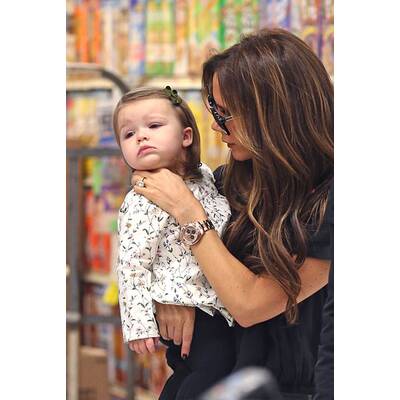 Victoria Beckham mit Harper Seven in New York