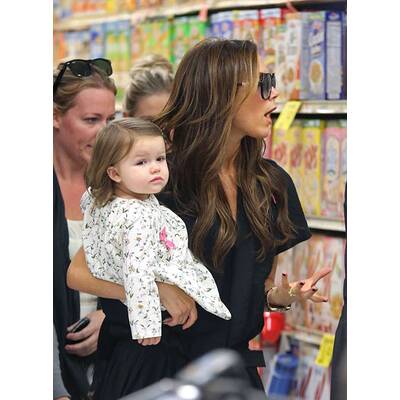 Victoria Beckham mit Harper Seven in New York