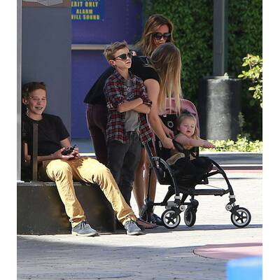 Victoria Beckham: Unterwegs mit den Kids