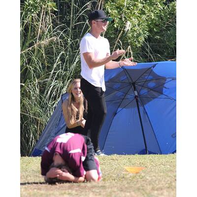 Ryan Phillippe beim Fußball