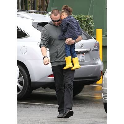 Heidi Klum: Ungeschminkt aber gut gelaunt