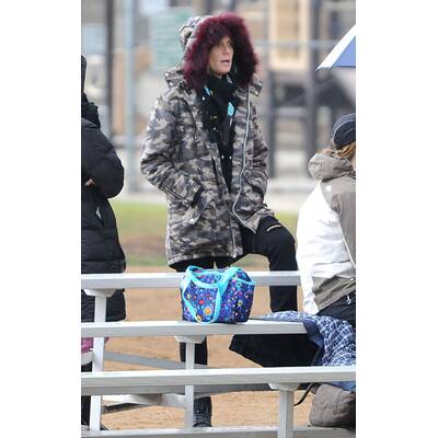 Heidi Klum: Ungeschminkt aber gut gelaunt