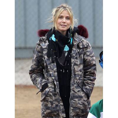 Heidi Klum: Ungeschminkt aber gut gelaunt