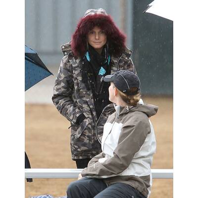 Heidi Klum: Ungeschminkt aber gut gelaunt