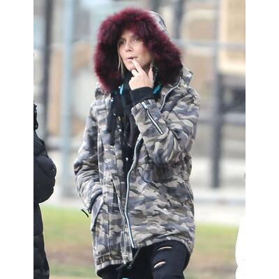 Heidi Klum: Ungeschminkt aber gut gelaunt