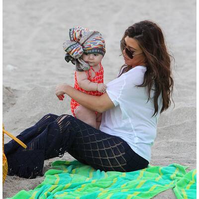 Kourtney Kardashian: Familien-Ausflug zum Strand