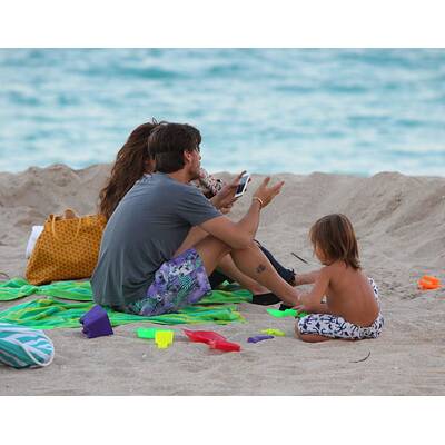 Kourtney Kardashian: Familien-Ausflug zum Strand