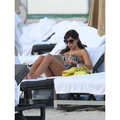 Liliana Matthäus: Sexy Beachbabe in Miami