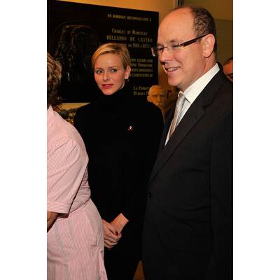 Charlene & Albert: Bescherung im Altersheim