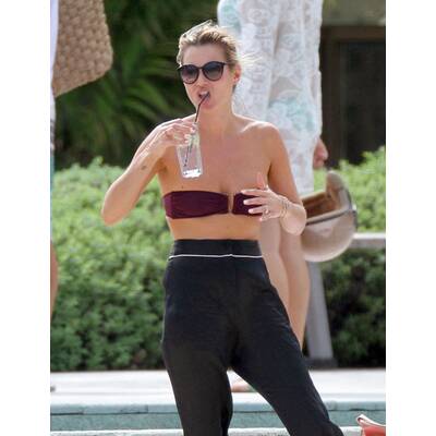 Kate Moss ist der Kälte entkommen