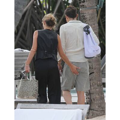 Kate Moss ist der Kälte entkommen