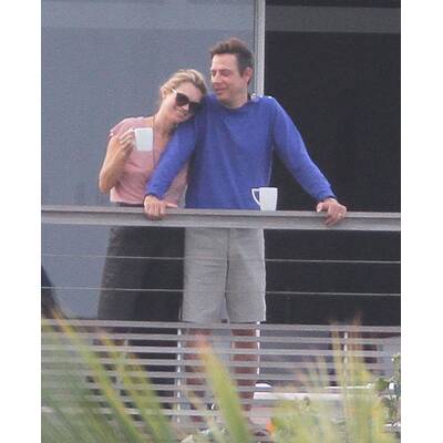 Kate Moss ist der Kälte entkommen