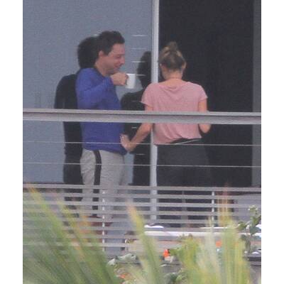 Kate Moss ist der Kälte entkommen