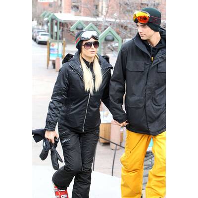 Paris Hilton & River Viiperi im Schnee