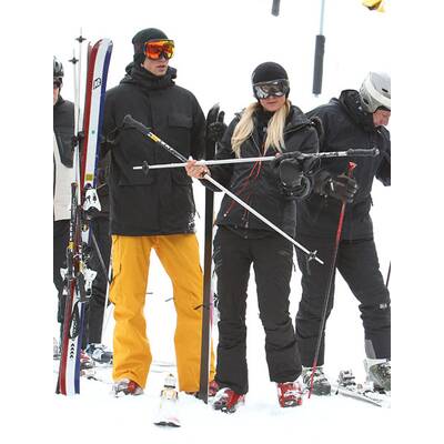Paris Hilton & River Viiperi im Schnee